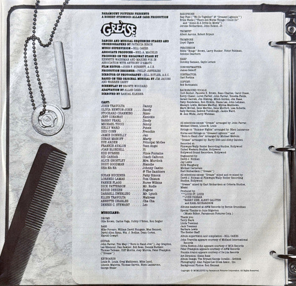 Grease (The Original Soundtrack From The Motion Pi - Various