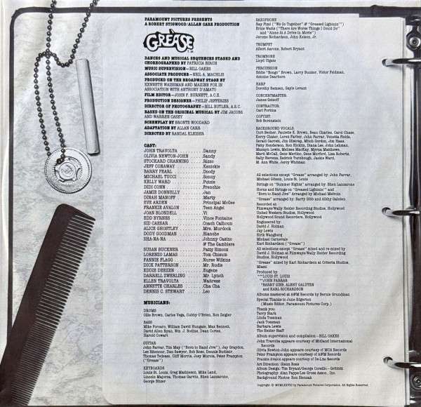 Grease (The Original Soundtrack From The Motion Pi - Various