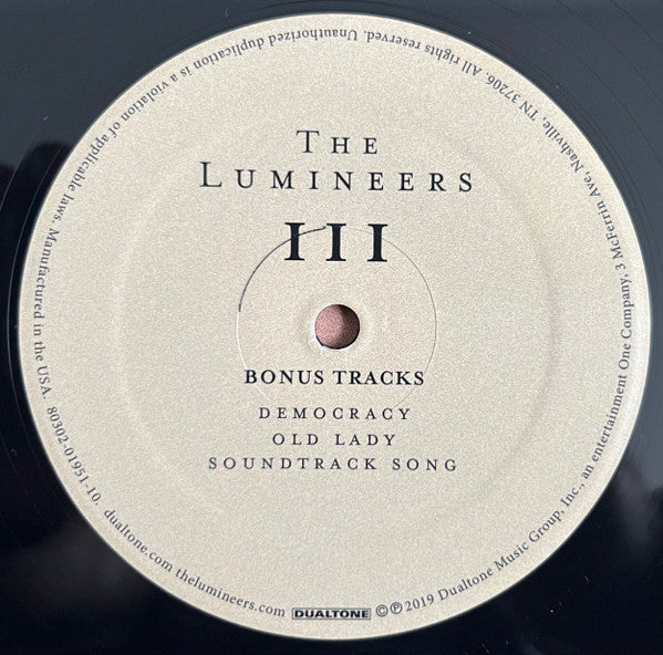 III [LP] - The Lumineers