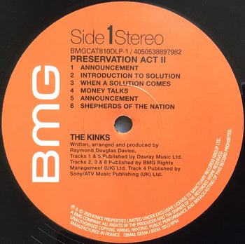 Preservation Act 2 - Kinks, The
