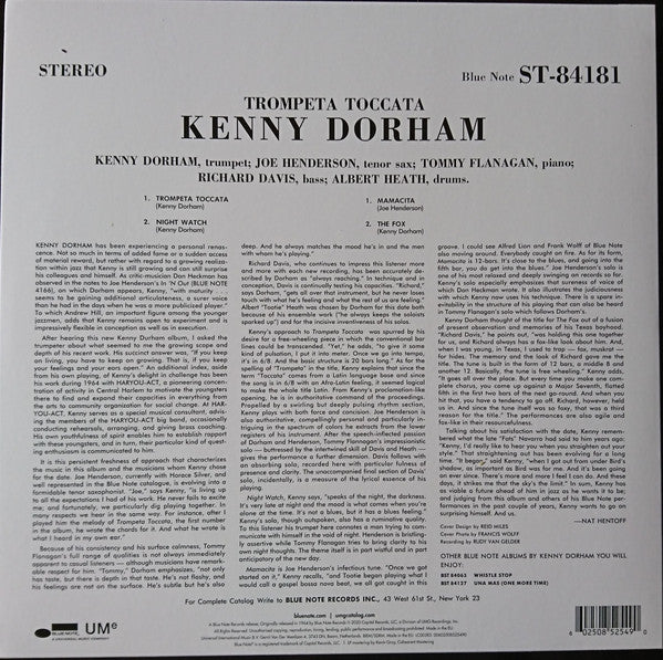 Trompeta Toccata - Dorham, Kenny