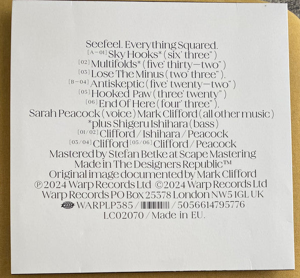 Everything Squared - Seefeel