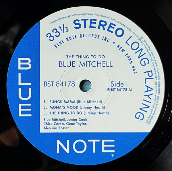 The Thing To Do - Mitchell, Blue