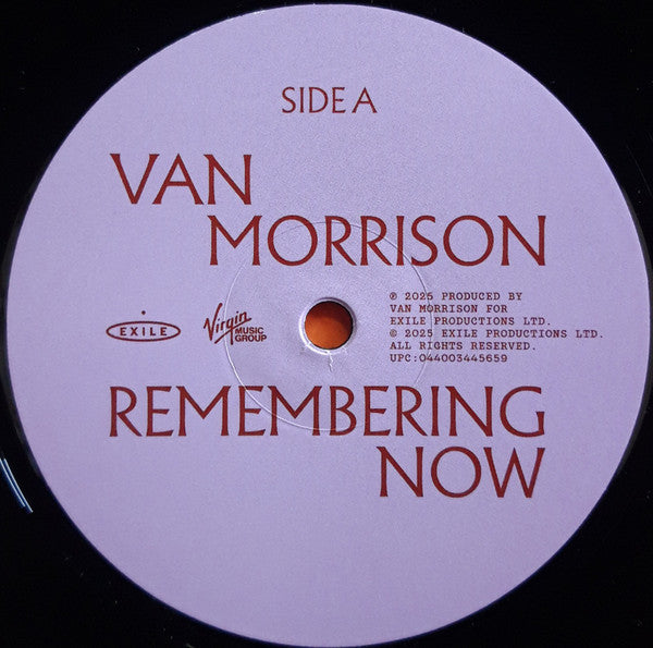 Remembering Now - Morrison, Van