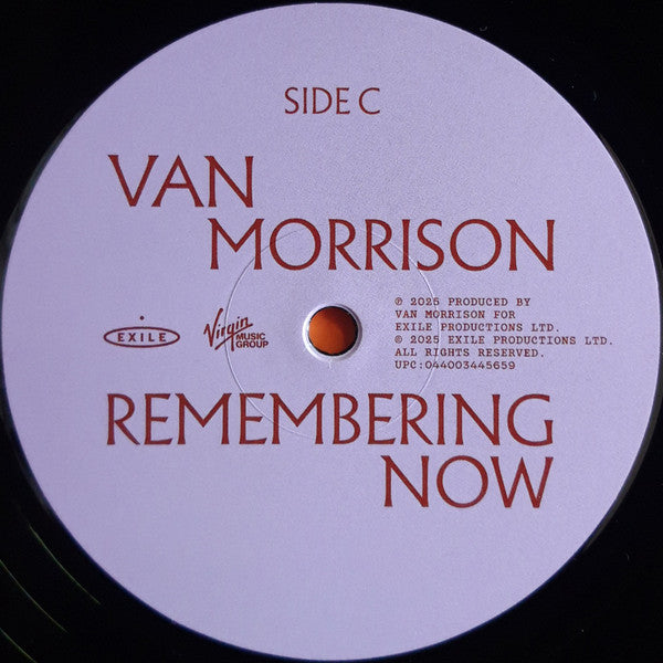 Remembering Now - Morrison, Van