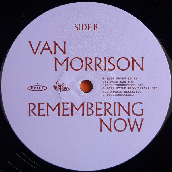 Remembering Now - Morrison, Van