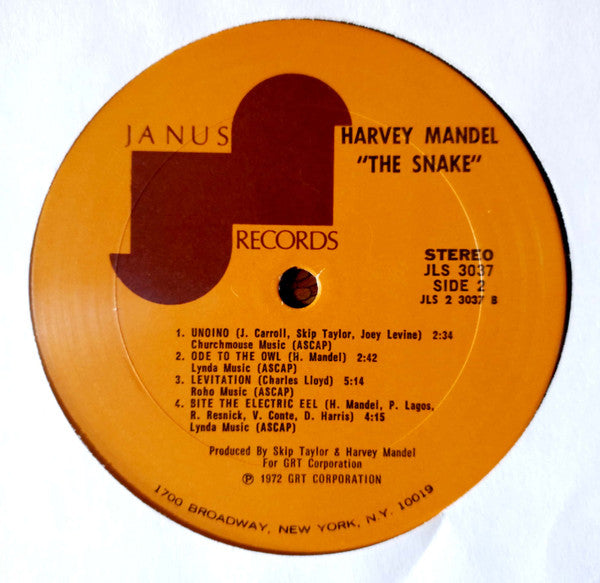 The Snake - Mandel, Harvey