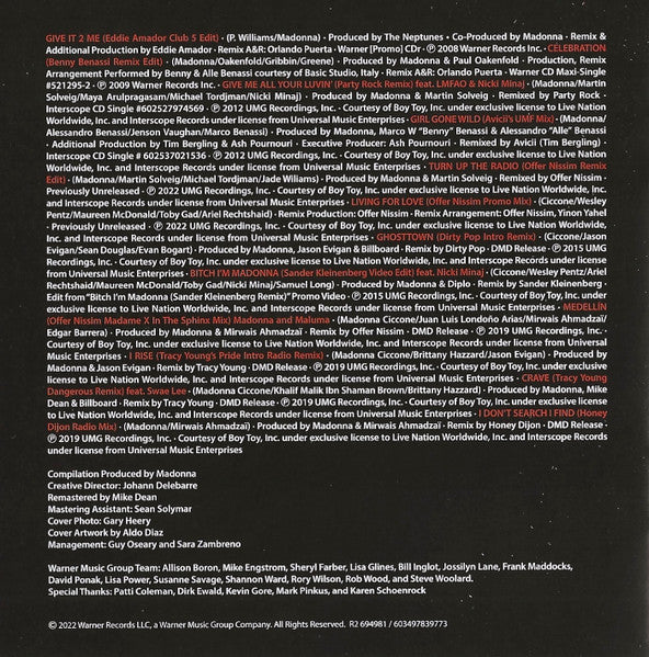Finally Enough Love: 50 Number Ones - Madonna