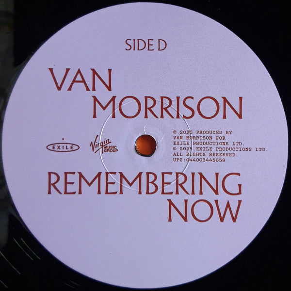 Remembering Now - Morrison, Van