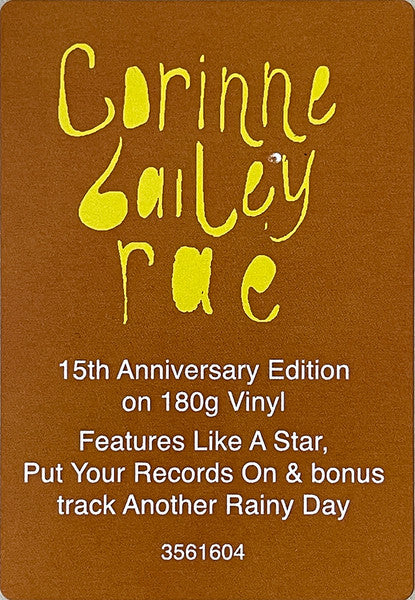 Corinne Bailey Rae - Rae, Corinne Bailey