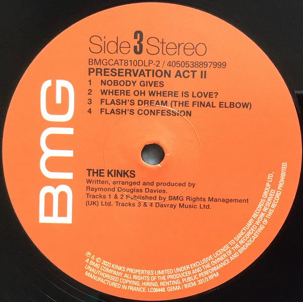 Preservation Act 2 - Kinks, The