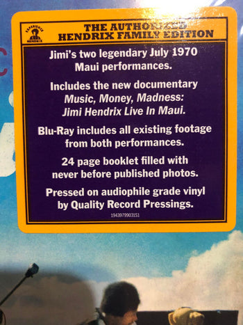 Live In Maui - Hendrix, Jimi Experience