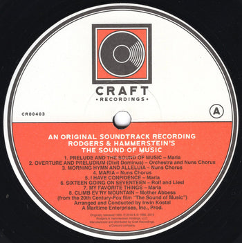 The Sound Of Music: Original Soundtrack Recording [LP] - Various Artists