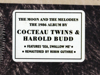 The Moon and the Melodies [CD] - Cocteau Twins and Harold Budd