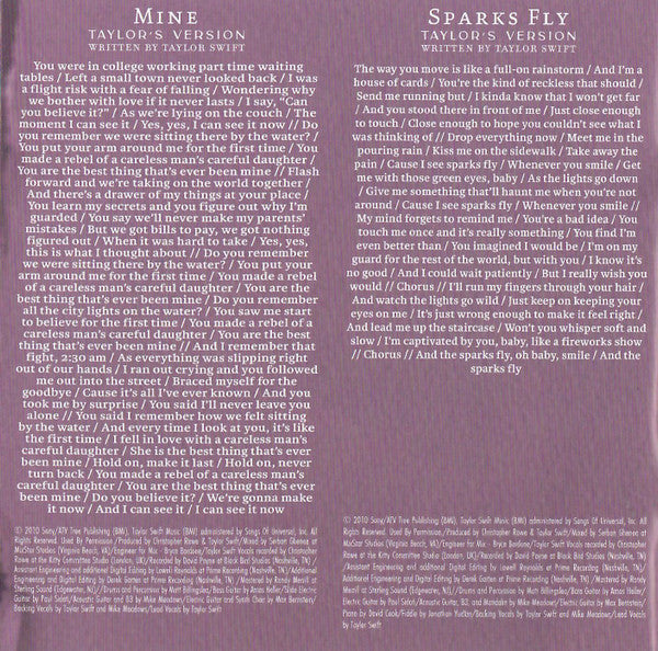 Speak Now (Taylor's Version) - Swift, Taylor