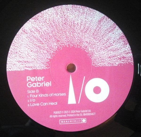I/O - Gabriel, Peter