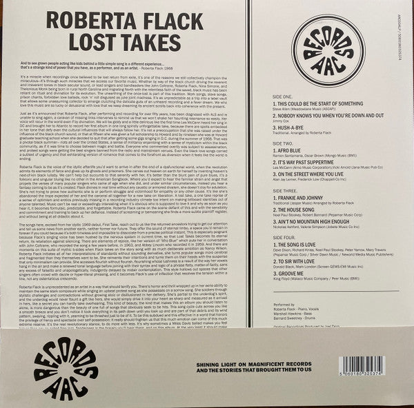Lost Takes - Flack, Roberta