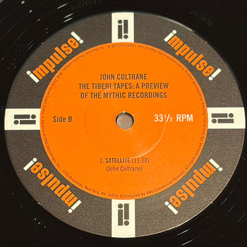 TIBERI TAPES: A PREVIEW OF THE MYTHIC RECORDINGS - COLTRANE,JOHN