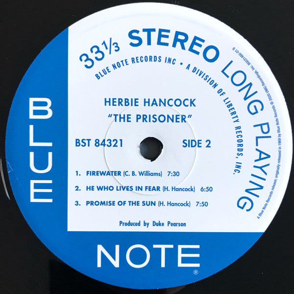 The Prisoner - Hancock, Herbie