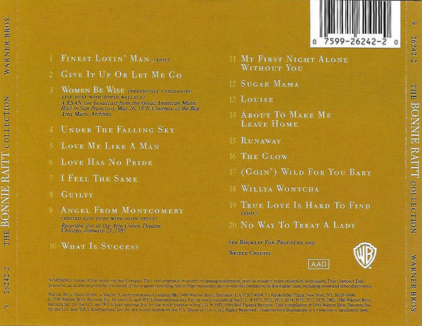 The Bonnie Raitt Collection - Raitt, Bonnie