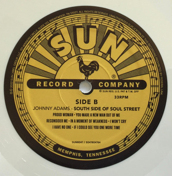 South Side Of Soul Street - Adams, Johnny