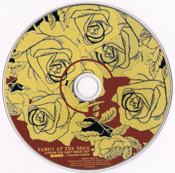 Fever You Can't Sweat Out - Panic! At The Disco [CD]
