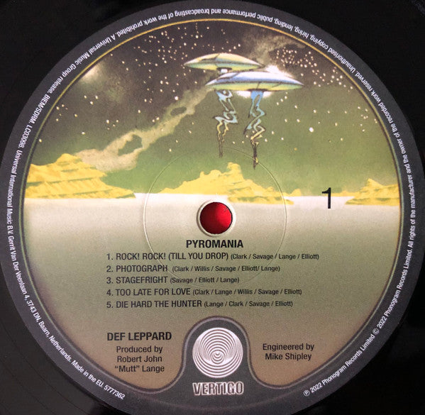 Pyromania - Def Leppard