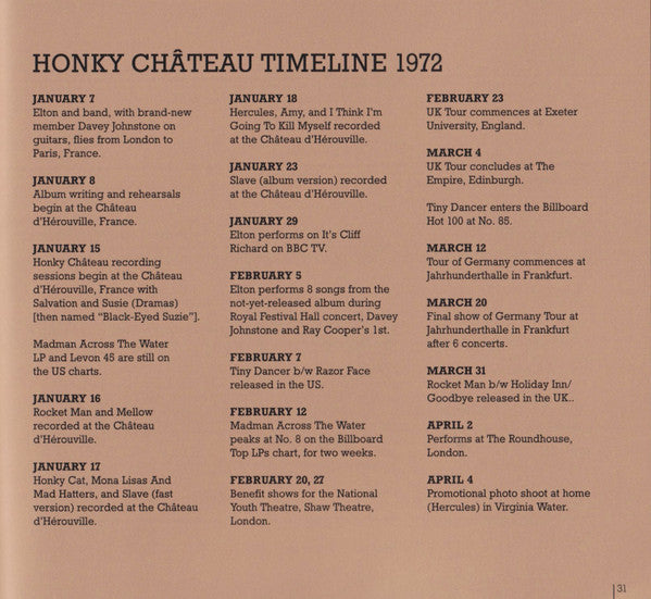 Honky Chateau (50th Anniversary) - John, Elton