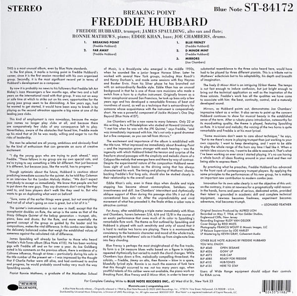 Breaking Point - Hubbard, Freddie