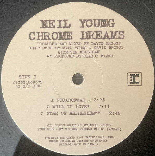 Chrome Dreams - Young, Neil