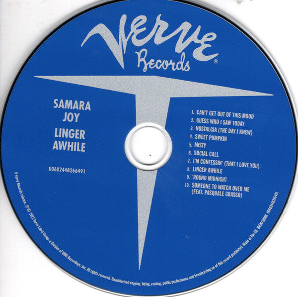 Linger Awhile - Joy, Samara
