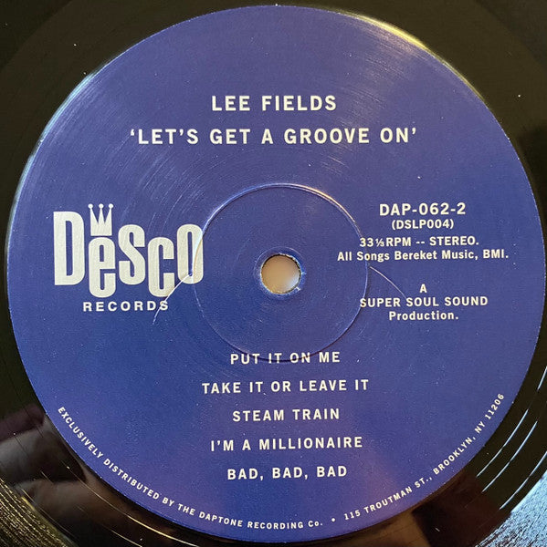 Let's Get A Groove On - Fields, Lee