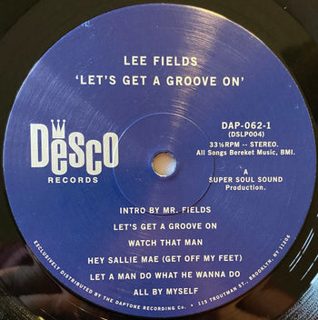 Let's Get A Groove On - Fields, Lee