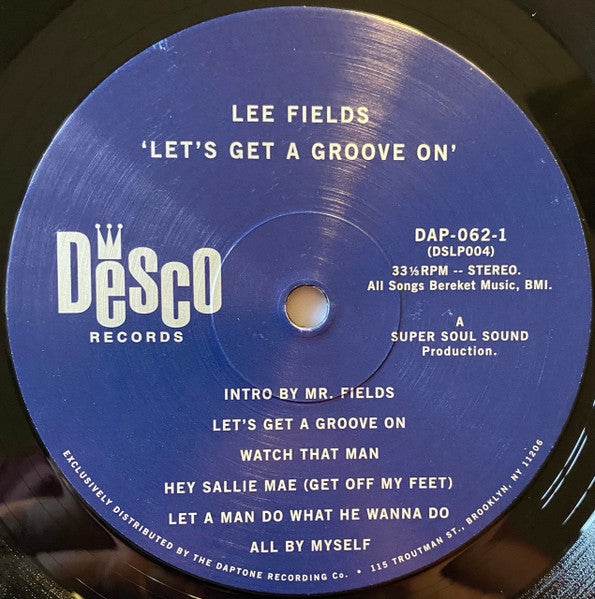 Let's Get A Groove On - Fields, Lee