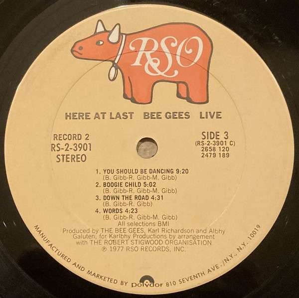 Here At Last Bee Gees: Live - Bee Gees
