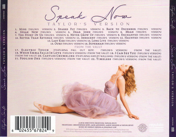 Speak Now (Taylor's Version) - Swift, Taylor