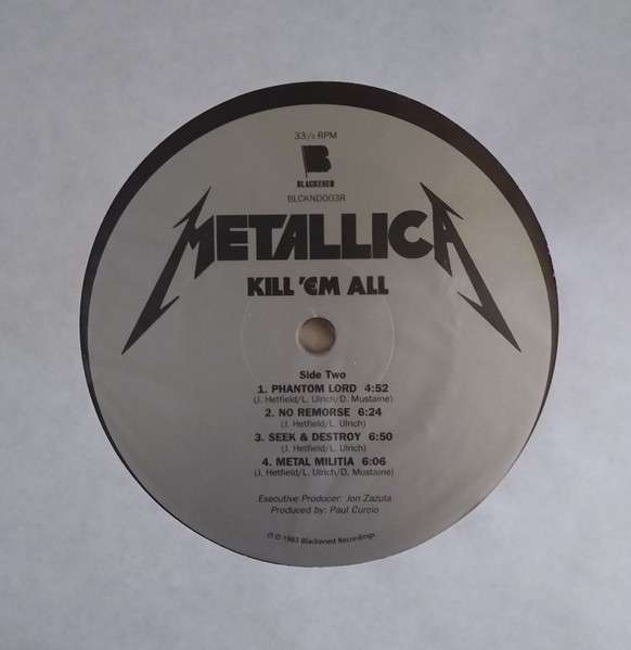 Kill Em All - Metallica