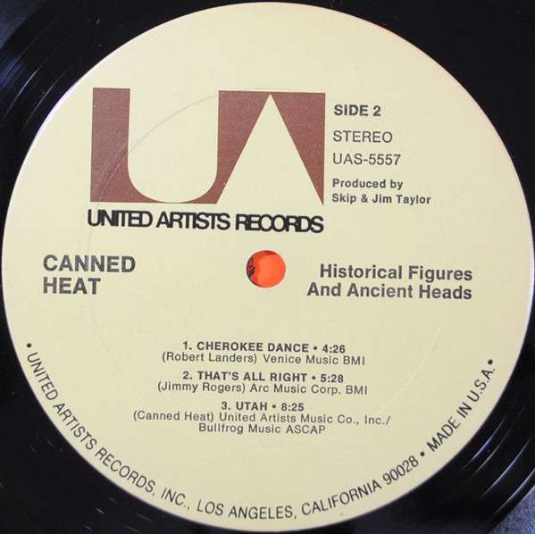 Historical Figures And Ancient Heads - Canned Heat
