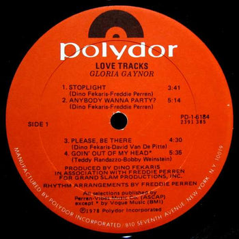 Love Tracks - Gloria Gaynor