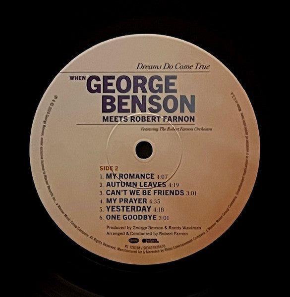 Dreams Do Come True - Benson, George