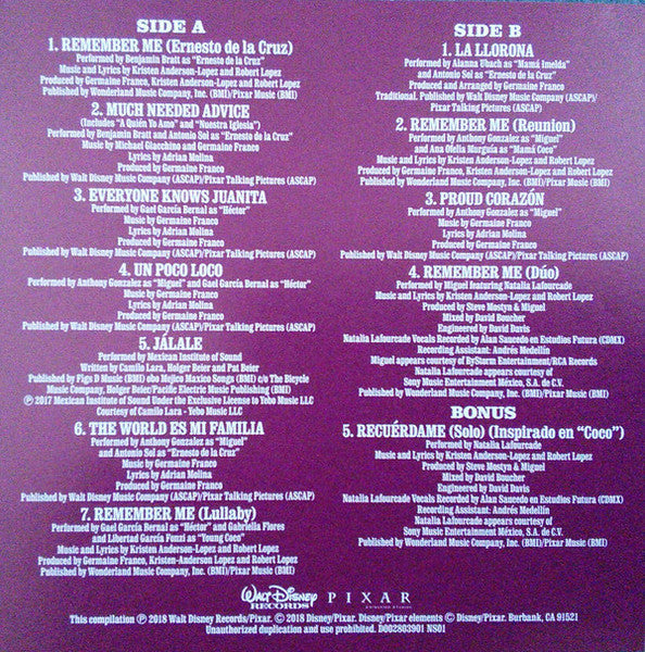 Songs From Coco - Various