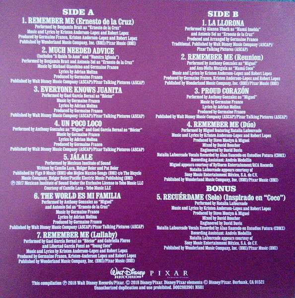 Songs From Coco - Various