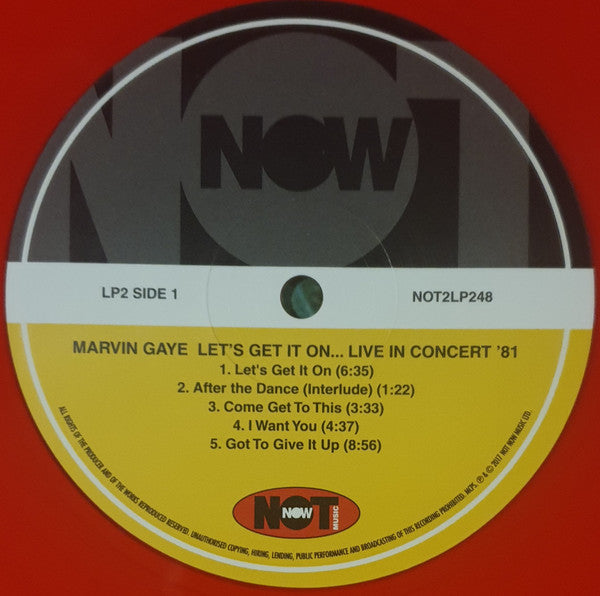 Let's Get It On Live - Gaye, Marvin