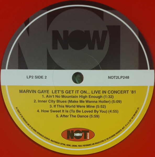 Let's Get It On Live - Gaye, Marvin