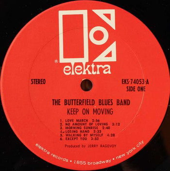 Keep On Moving - Butterfield Blues Band