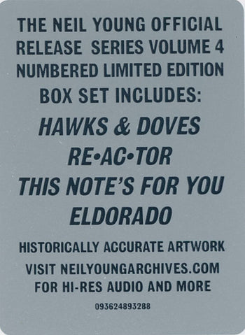Official Release Series Discs 13, 14, 20 & 21 - Young, Neil