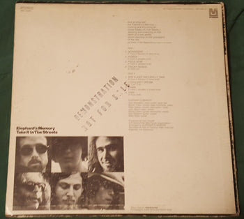 Take It To The Streets - Elephants Memory