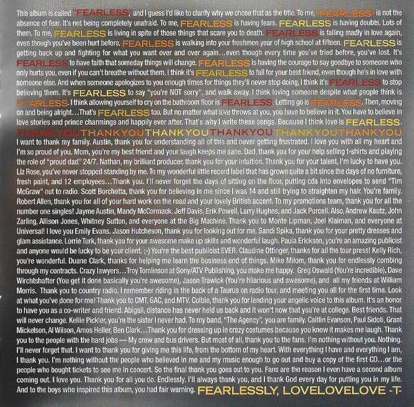 Fearless - Swift, Taylor