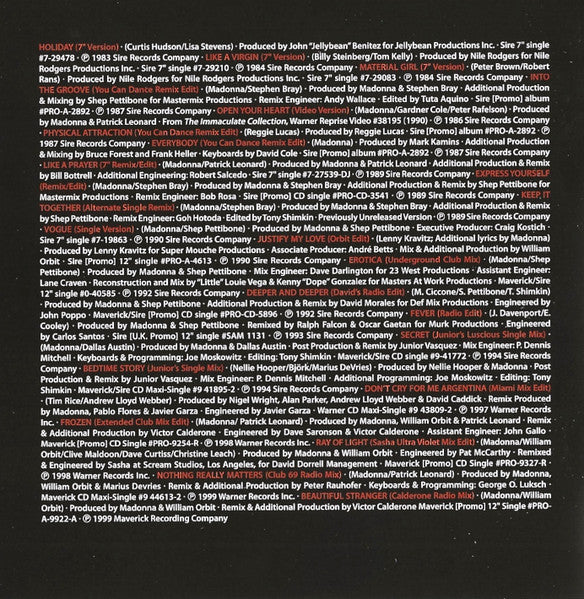 Finally Enough Love: 50 Number Ones - Madonna