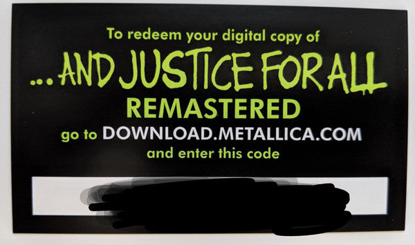 ...And Justice For All - Metallica